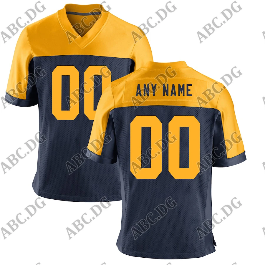 

Men Women Kid Youth Green Bay Navy Customized Throwback Game Jersey Any Name Any Number