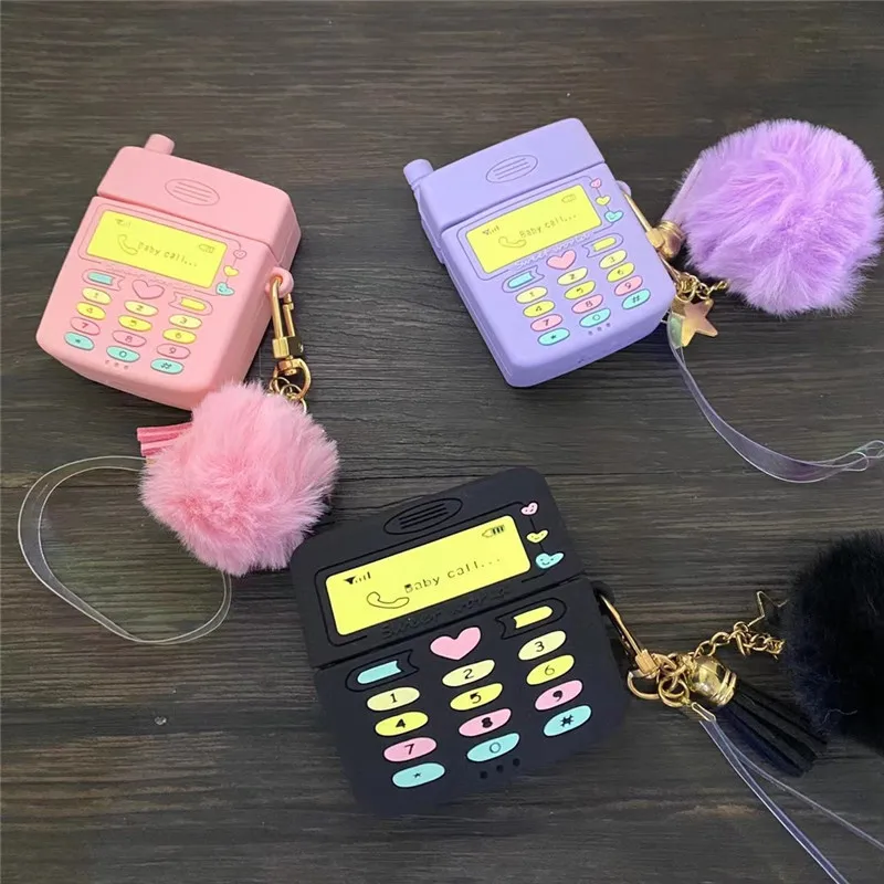 

For Airpods 3 Case 2021,Purple Cell Phone Silicone Case For Airpods Pro Case/Airpods 1/2 Case/Airpods 3 Generation Case