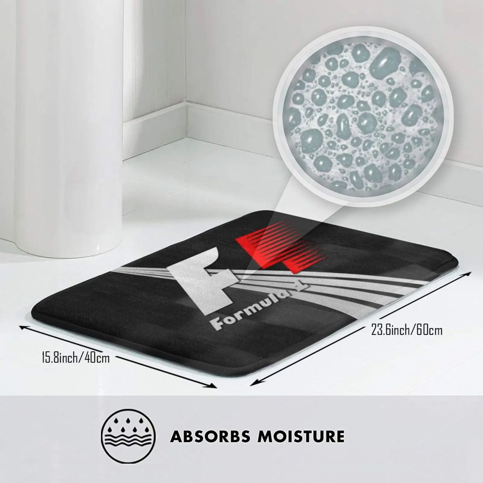 Коврик коврик Мягкий Нескользящий Formila 1 Новинка 2020 команда Maclaren Лучшая подходит