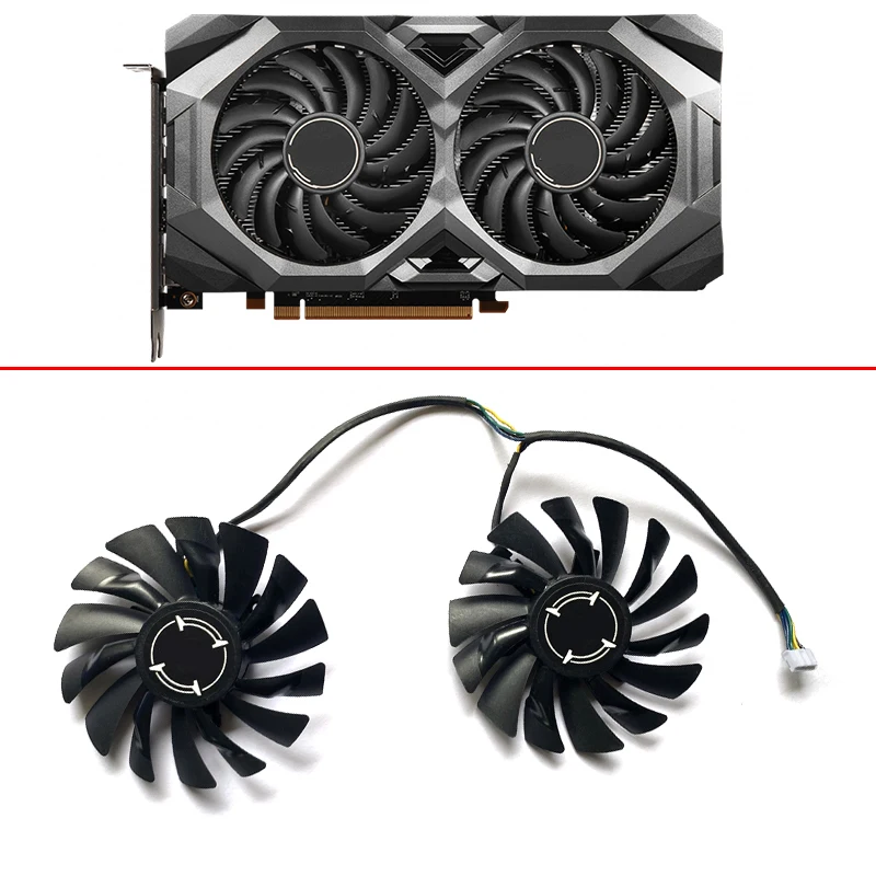 

PLD09210S12HH 4PIN 85MM RX 5500 GPU Cooler Fan For MSI Radeon RX 5700 XT GAMING X RADEON RX 5500 XT MECH 8G OC Cooling Fans