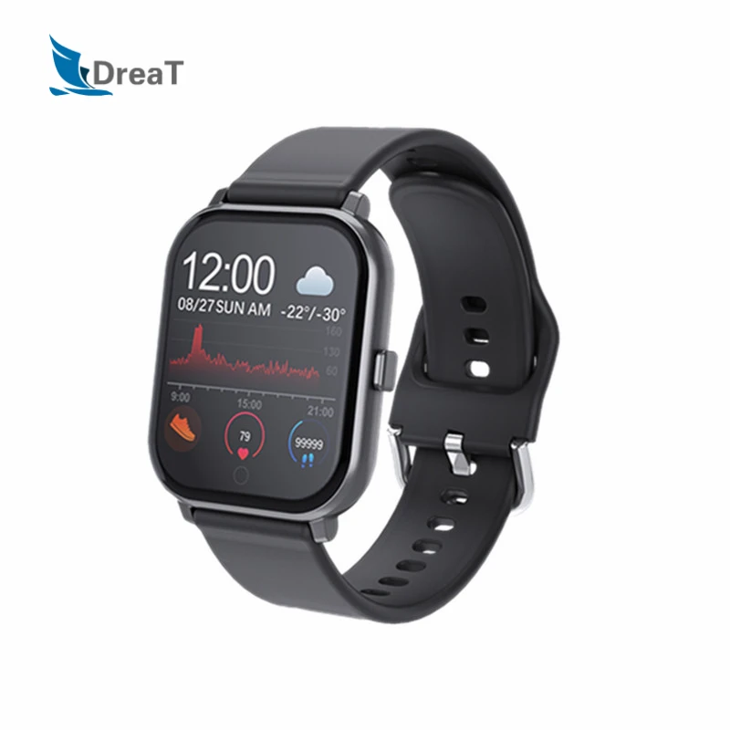 Смарт часы Dreat T55 мужские водонепроницаемые с Bluetooth и Пульсометром|Смарт-часы| |