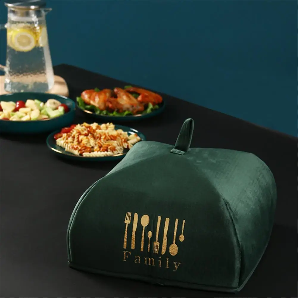 

2021 Kitchen Insulated Food Cover Keep Fresh Foldable Extra Big Outside Food Cover for Home Tools