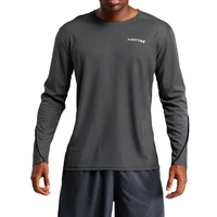 mens sport shirt long sleeve breathable fabric loose gym sportswear shirts quick dry running t shirt fitness training jerseys