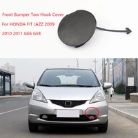 front bumper towing hook cover hauling eye cap for honda fit jazz 2009 2010 2011 ge6 ge8 oem 71104 tf0 000 base color