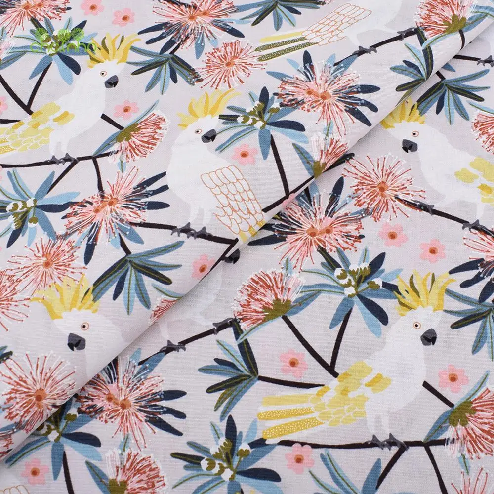 8 шт./лот простая хлопковая ткань Лоскутная Ткань серая серия ручной работы