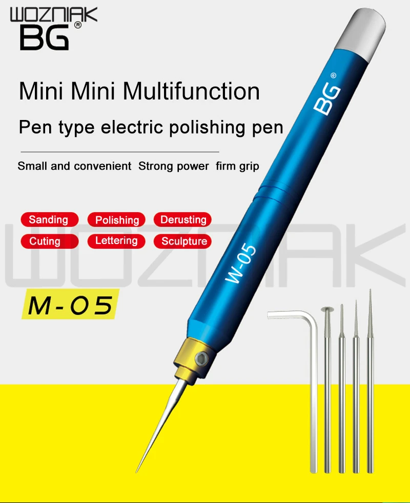 BG W 05 электрическая полировальная ручка мобильный телефон CPU шлифовальный