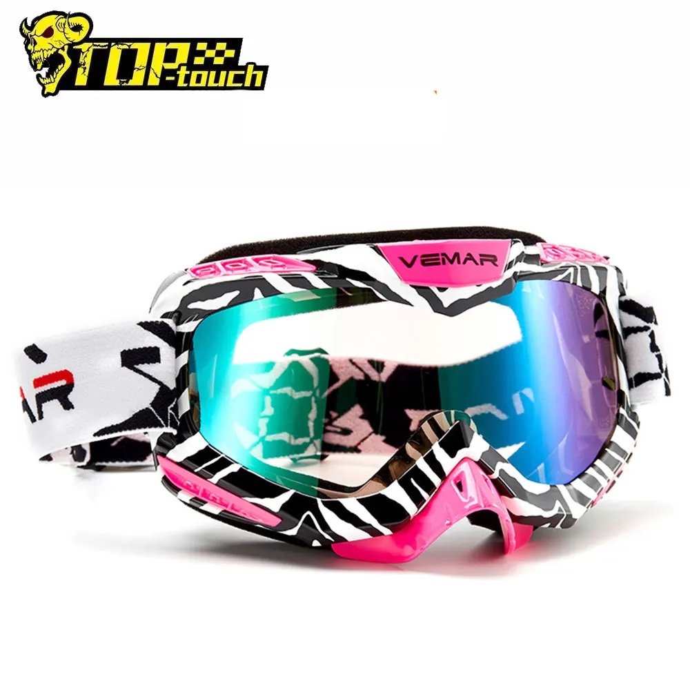 

VEMAR Anti-fog Motorcycle Off-Road Goggles Ski Motocross Glasses Eyewear Snowboard Women Men Glasses Motorbike Outdoor Dirt Lens