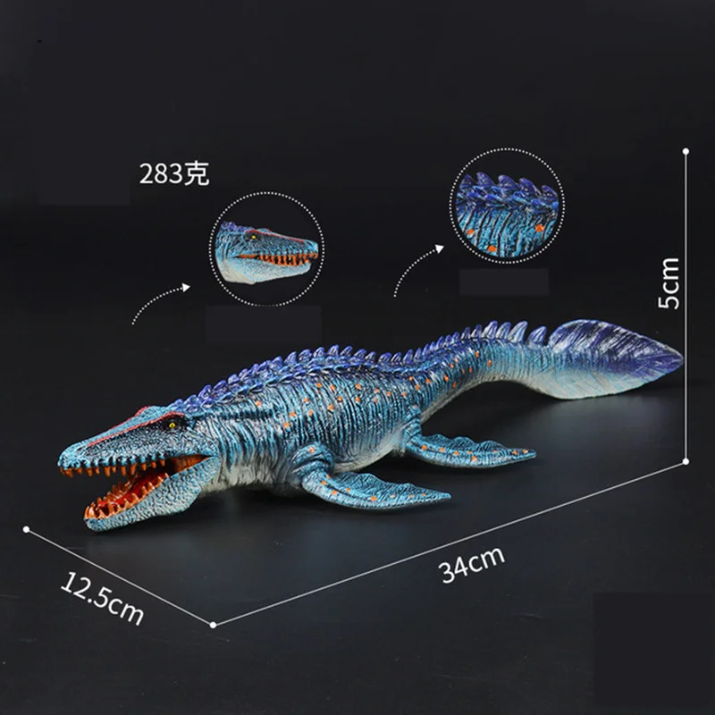 

Big Size Dinosaur Toy Model Mosasaurus Sea King Dragon Snake Neck Dragon Doll Action Figure Toy Kids Boy Gift