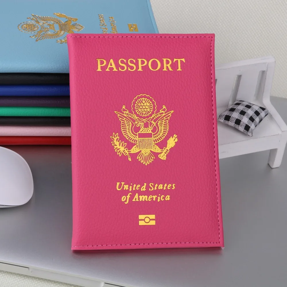 Обложка для паспорта TRASSORY Travel Litchi кожа США защита Rfid чехол держатель кредитных