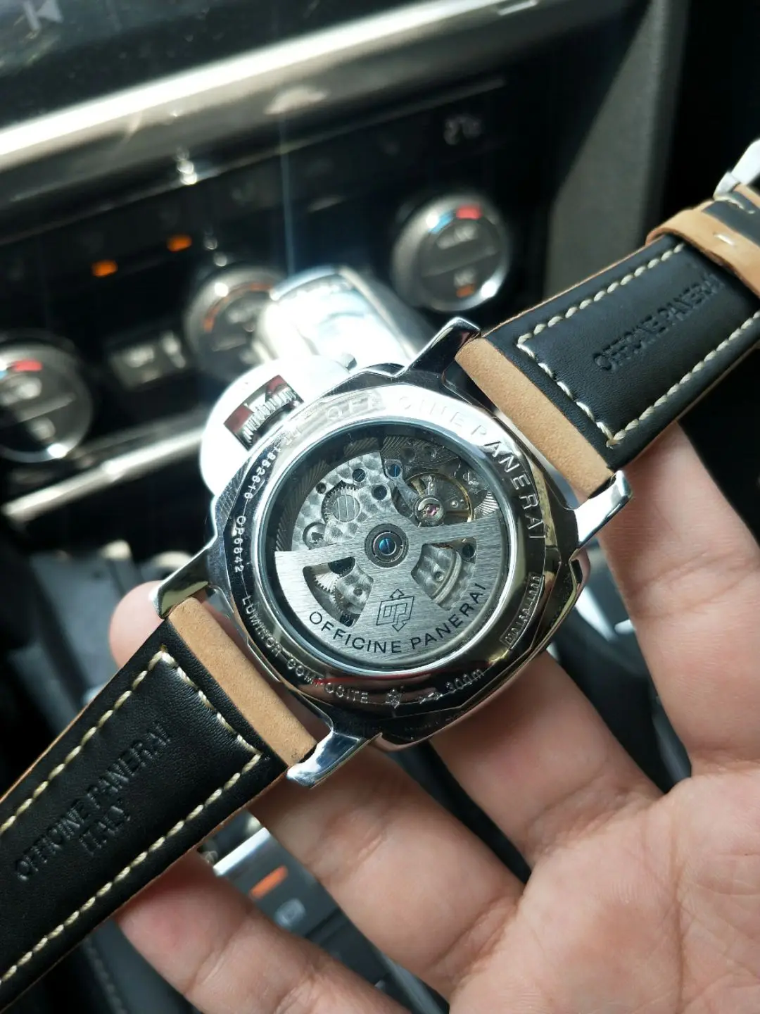 

Panerai Luminor watch men's skeleton automatic mechanical AAA watch gold skeleton retro men's women watch quartz watch