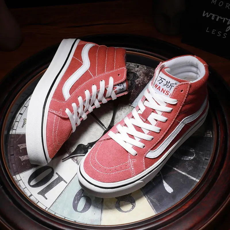 

R.XJIAN classic canvas board shoes couple retro vulcanized shoes outdoor sports casual shoes hiking shoes 35-45 size