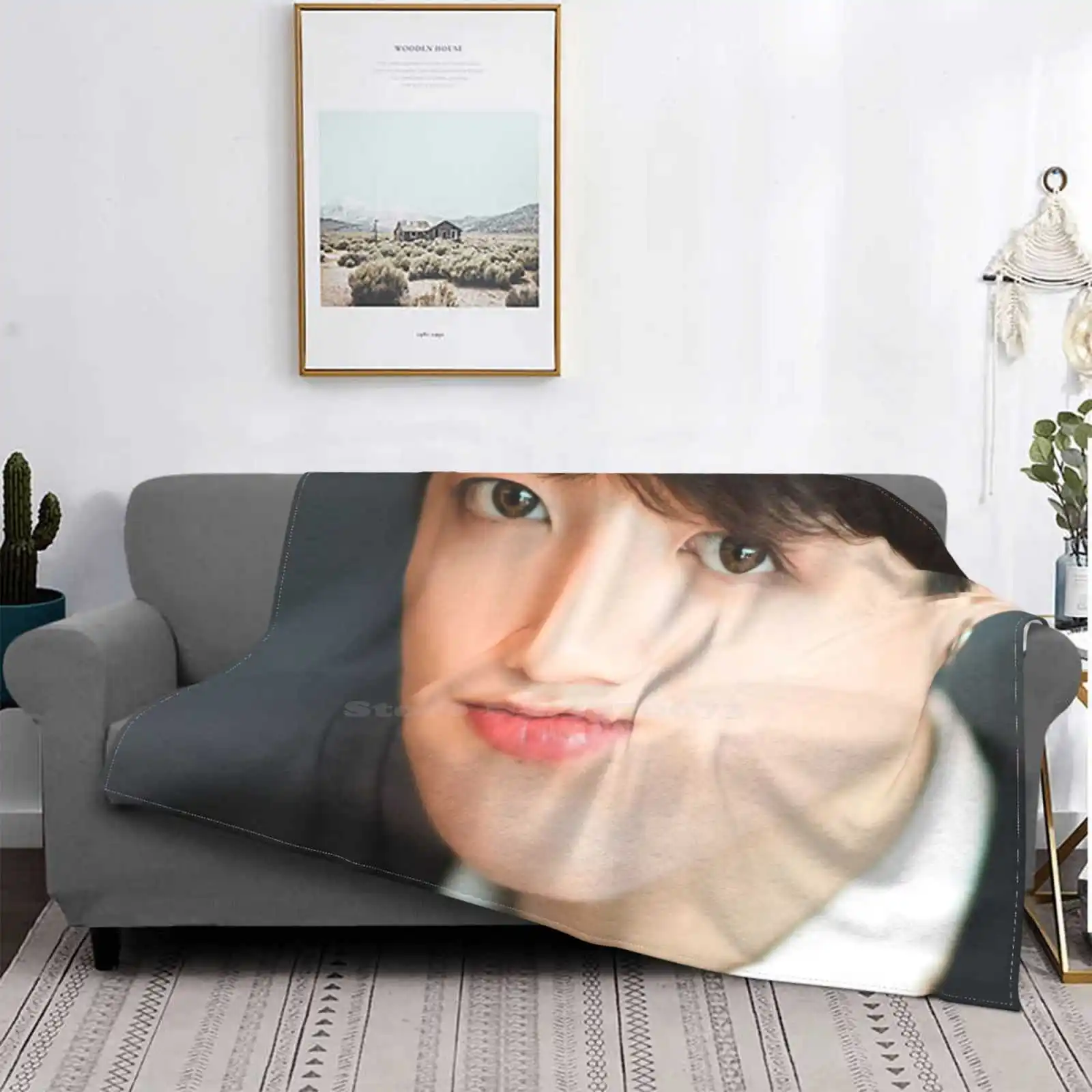 Новинка распродажа Фланелевое мягкое одеяло Jungkook isatrboh с принтом на заказ новое