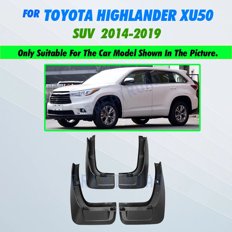 

Брызговики для Toyota Highlander Kluger 2001-2019, 2002 2003