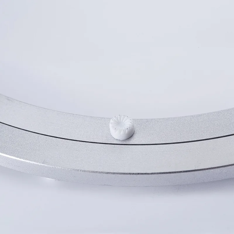 Алюминиевый поворотный стол Дисплей стеллаж для выставки товаров Plat Стекло