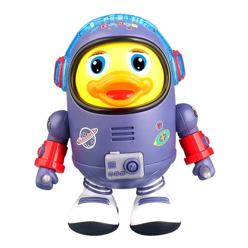 

Музыкальная игрушка-робот C5AA 7 дюймов, танцующая утка из мультфильма, рождественский подарок для маленьких мальчиков и девочек, полезная иг...