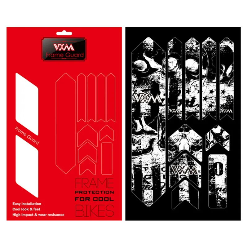 Наклейка 3D для горного и шоссейного велосипеда устойчивая к царапинам съемная