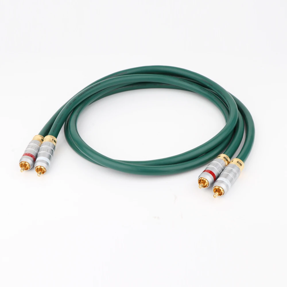 FA-220 PCOCC медный RCA кабель для соединения аудио-и видеосигналов Hifi удлинитель аудио