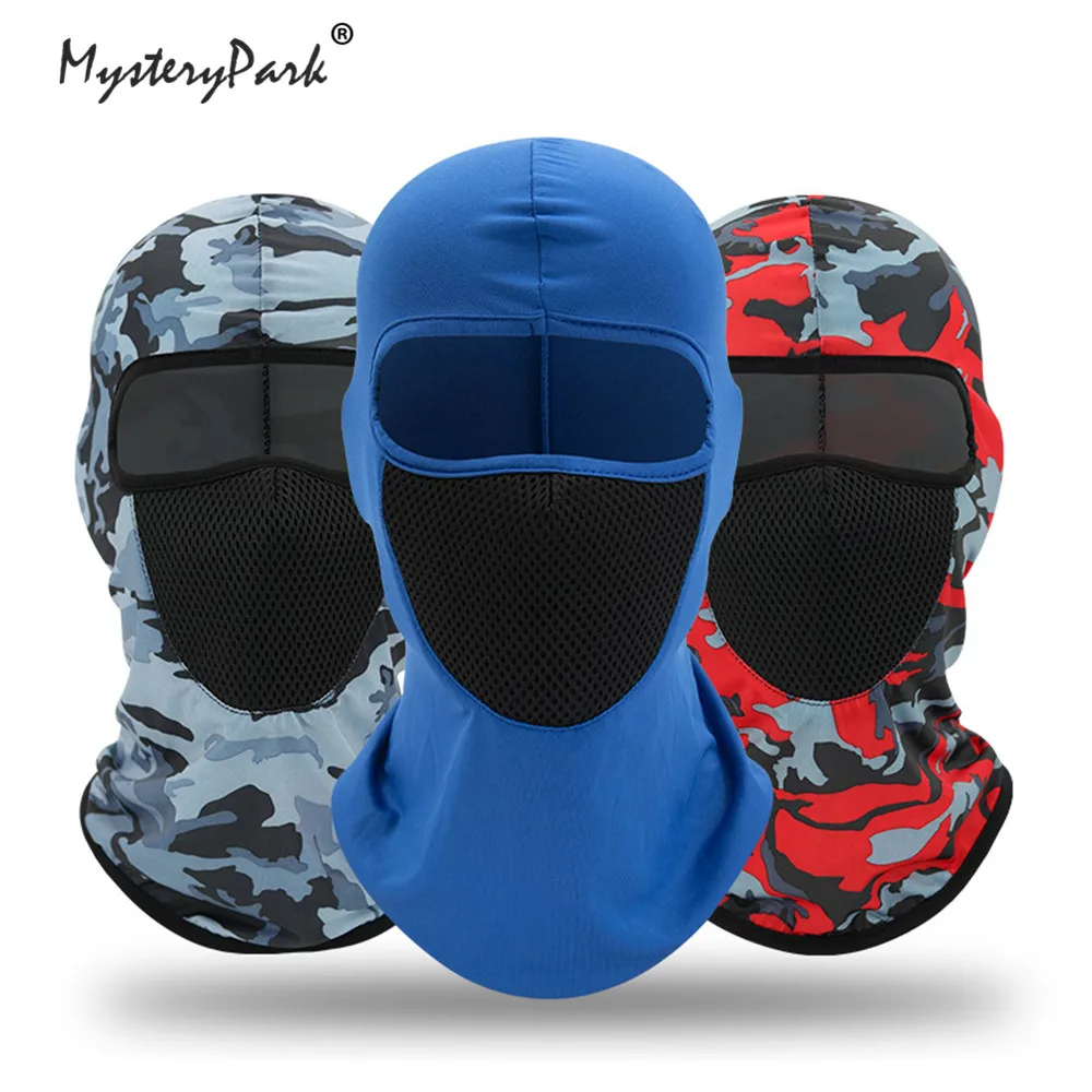 MysteryPark Tactical Camouflage Balaclava Full Face Mask Breathable UV Protection Headband Hunting Cycling Bandana Shield | Спорт и