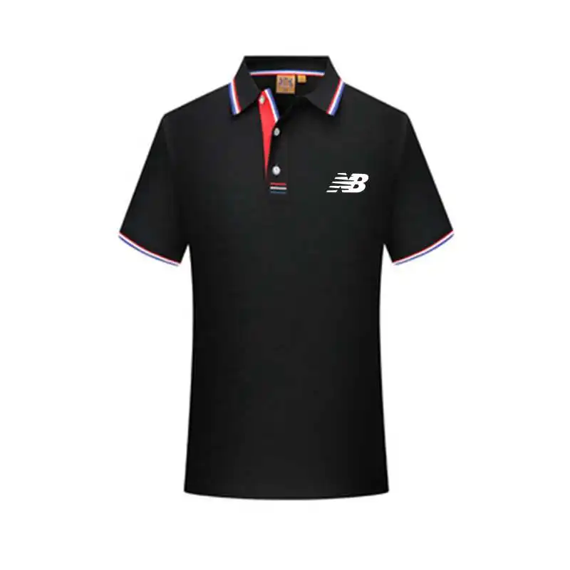 

High quality Summer Women's Men's Printed Short Sleeve Polo Shirt 100% Cotton Casual Fashion Men's Ventilated Street Wear