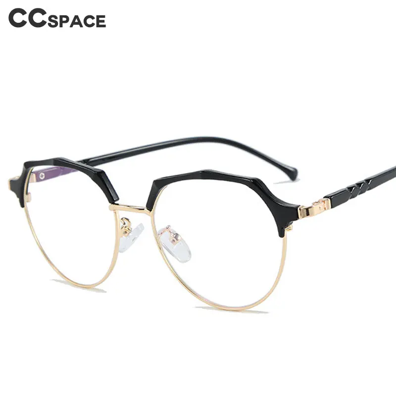 46233 оправы для очков мужские и женские круглые простые оптические модные