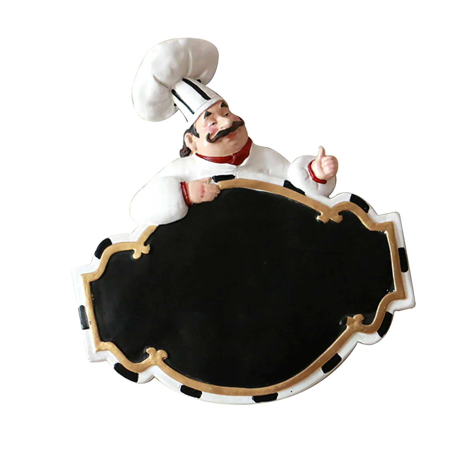 

Шеф-повар доска для сообщений настенное украшение креативный персонаж украшение Ресторан Бар десерт кофе фотография