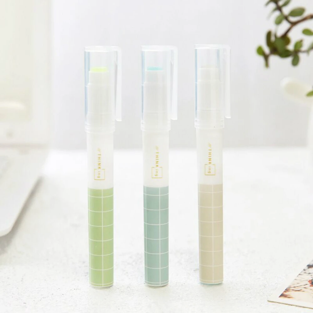 

3pcs Pen Type Solid Glue Can Replace The Core Glue Stick Transparent High Viscosity Glue Kawaii Stationery School Office Supply