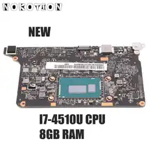 NOKOTION NEW For Lenovo YOGA 2 Pro Laptop Motherboard 5B20G38213 VIUU3 NM-A074 With I7-4510U/I7-4500 CPU 8GB RAM