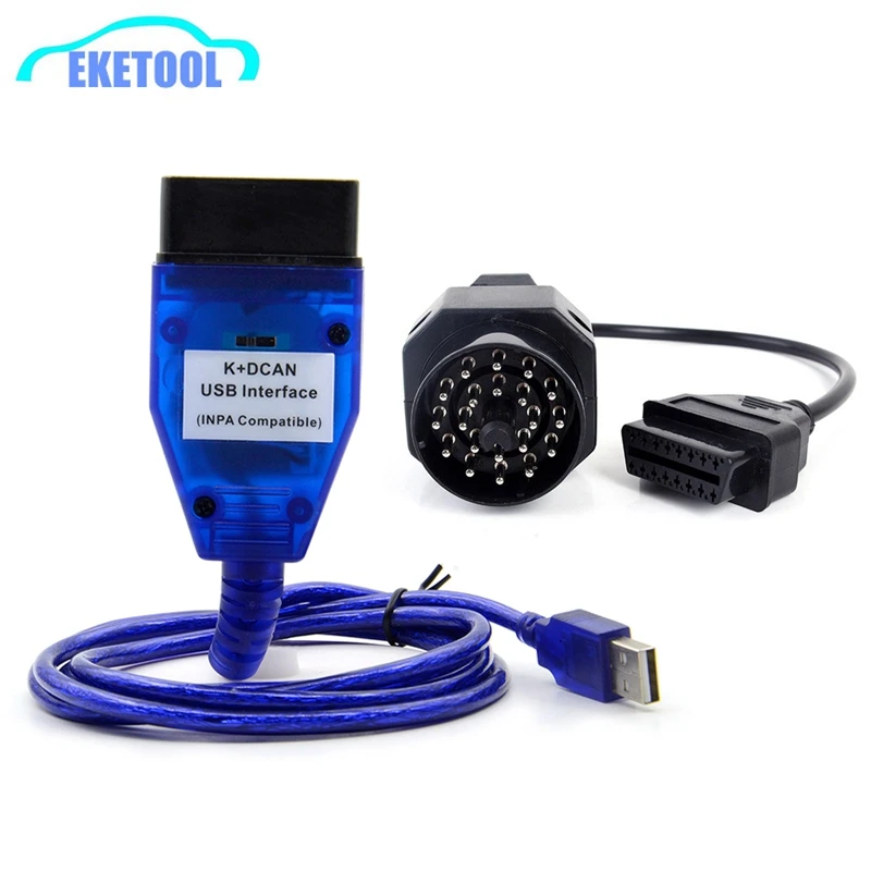 Профессиональный считыватель кодов FTDI для BMW INPA K + CAN Ediabas OBD2 USB интерфейс DCAN серий