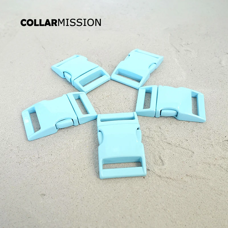 Розничная продажа синяя металлическая пряжка быстросъемная Боковая Пряжка для