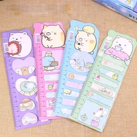 48 pcslot cartoon sumikko gurashi memo pad cute n times sticky notes stationery sticker notebook school supplies bookmark label