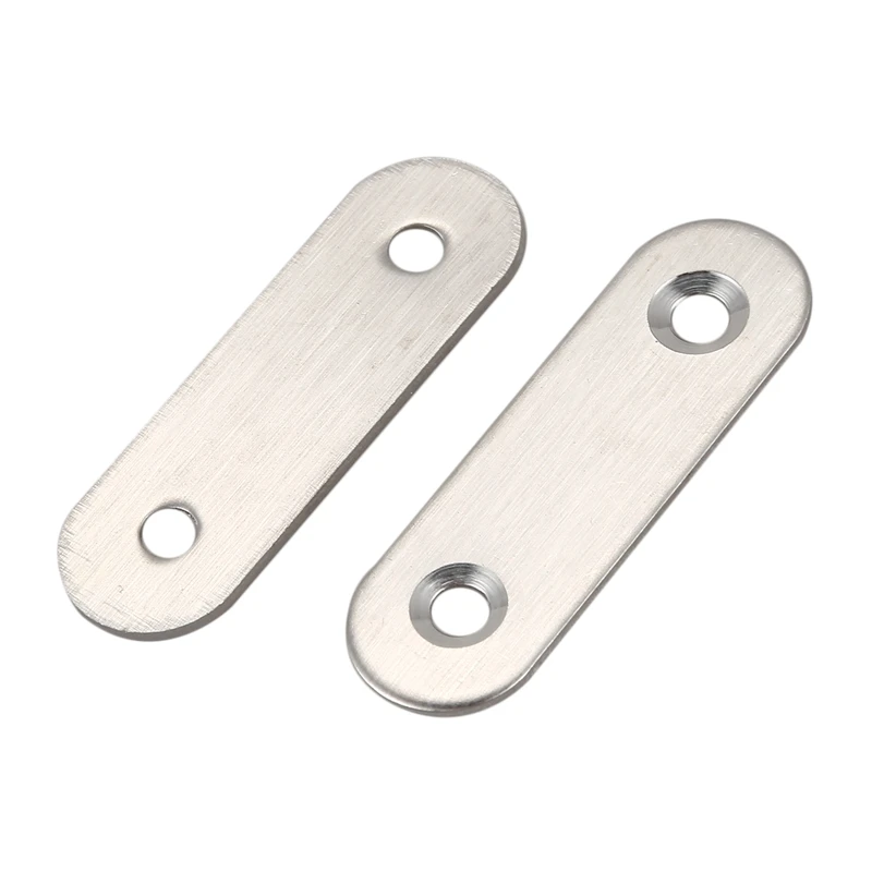50mmx16mm Straight Repair Joining Mending Flat Plate Bracket 10pcs | Обустройство дома