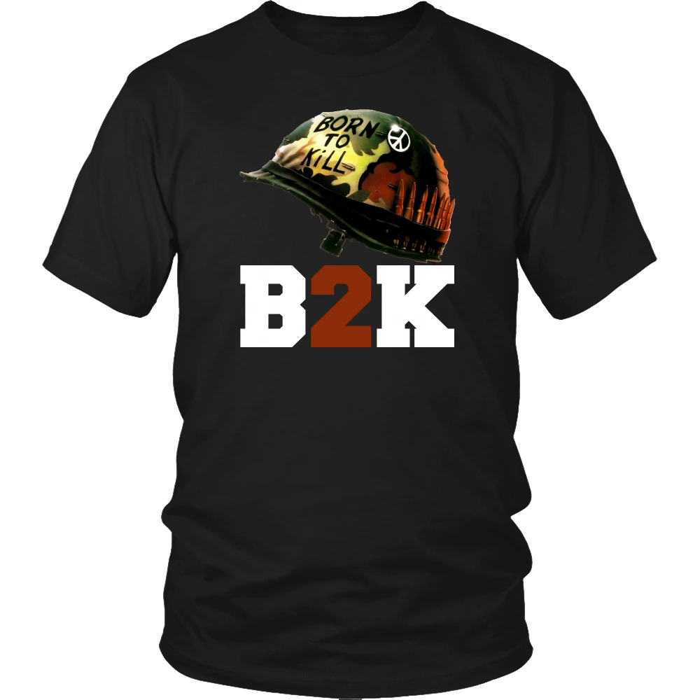 Born To Kill Full Metal Vietnam War Movie Jacket Стэнли Кубрик топы футболка для молодежи среднего