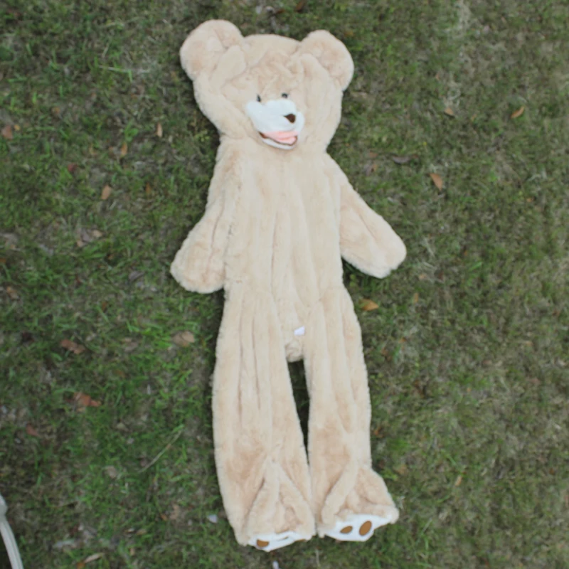 100-260cm Cheap Giant Unstuffed Empty Teddy Bear Skin Coat Soft Big Shell Semi-Finished Plush Toys Classic Kids Doll Gift | Игрушки и