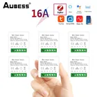 Умный высветильник ель света Aubess Tuya ZigBee, Модуль Автоматизации сделай сам для умного дома, с поддержкой двухстороннего управления, работает с Alexa Google Home