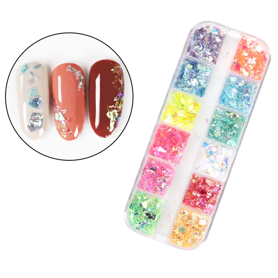 Bittb золотые серебряные полые 3D Звездные украшения для ногтей металлические