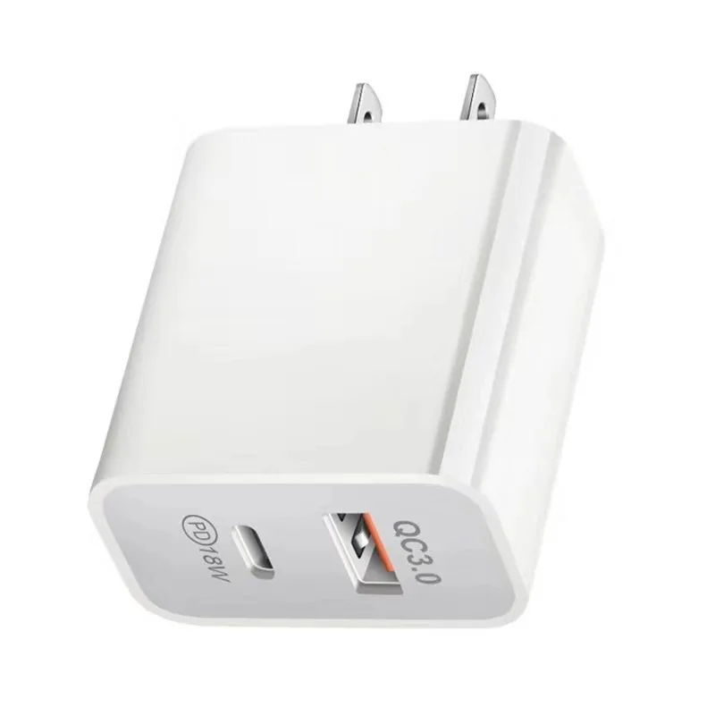 18 Вт Dual USB C PD зарядное устройство быстрое QC 3 0 для iPhone 12 X Xs 8 Xiaomi телефон Зарядное 200