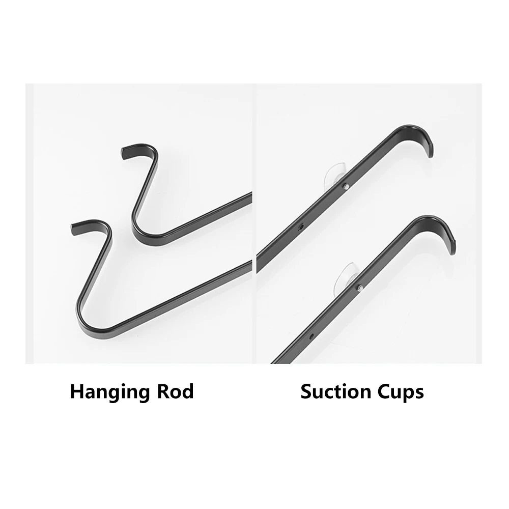 

Bathroom Kitchen Shelf Frame Shower Shelves Aluminum Alloy Shampoo Storage Rack Hanging Holder Toilet Bathroom Accessories