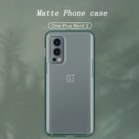 Bumper Matte Phone Case for OnePlus Nord Cover Hard Armor Back Cover for One Plus Nord2 Pro N10 N100 Cases