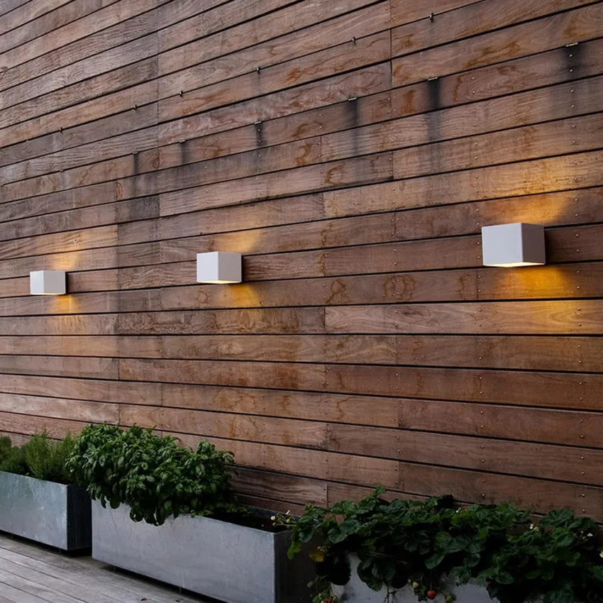 Регулируемый светодиодный светильник наружная Водонепроницаемая настенная