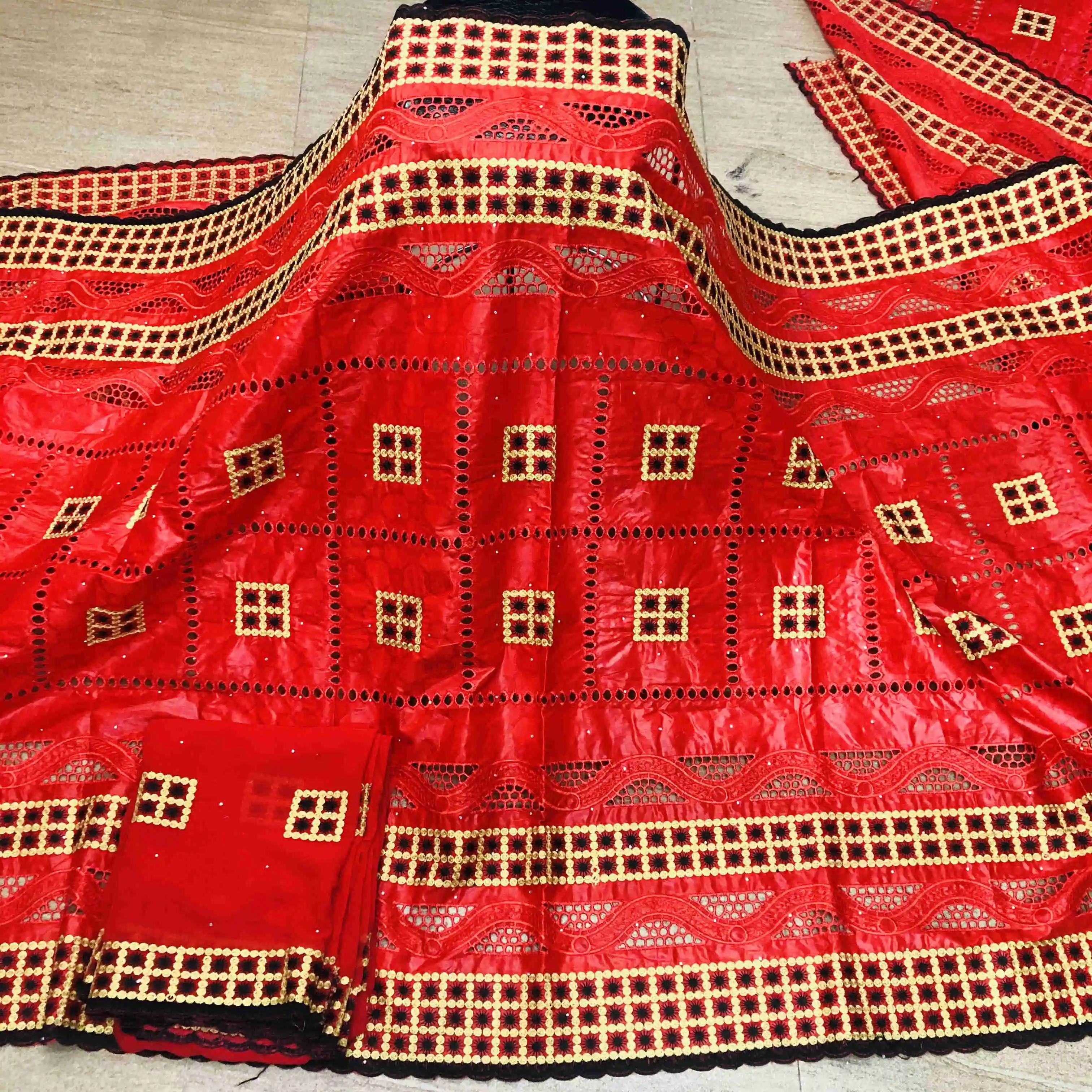 

bazin riche fabric peach lace african fabric basin brode nigerian wedding lace tissu dentelle atiku fabric for men&women 7yard