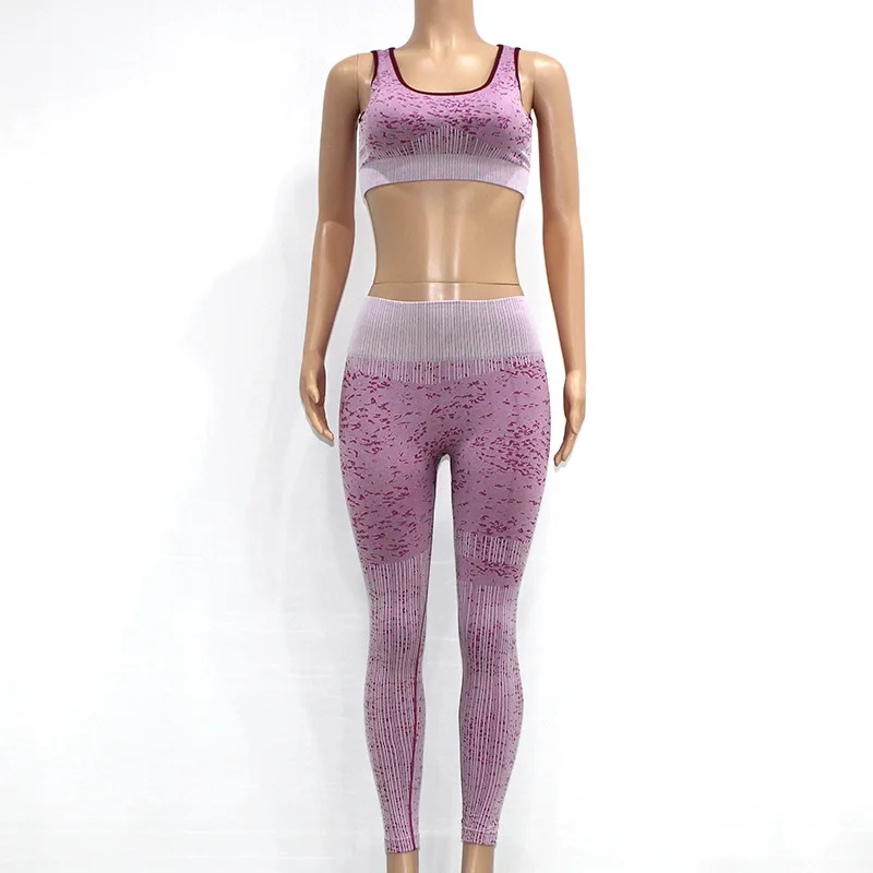 

2020 new yoga suit women's fast running sports bra training Yoga Pants fitness sportswear