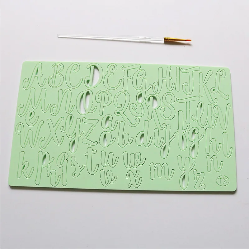 

Alphabet Mold For Cake Decorating Tools Fondant Cake Letters Mold Baking Tools Cake Embosser Stamp Mold Baking Supplies