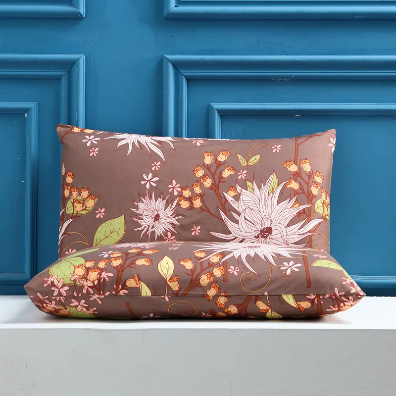 

polyester sanded pillowcase Modern simple pillowcase does not fade