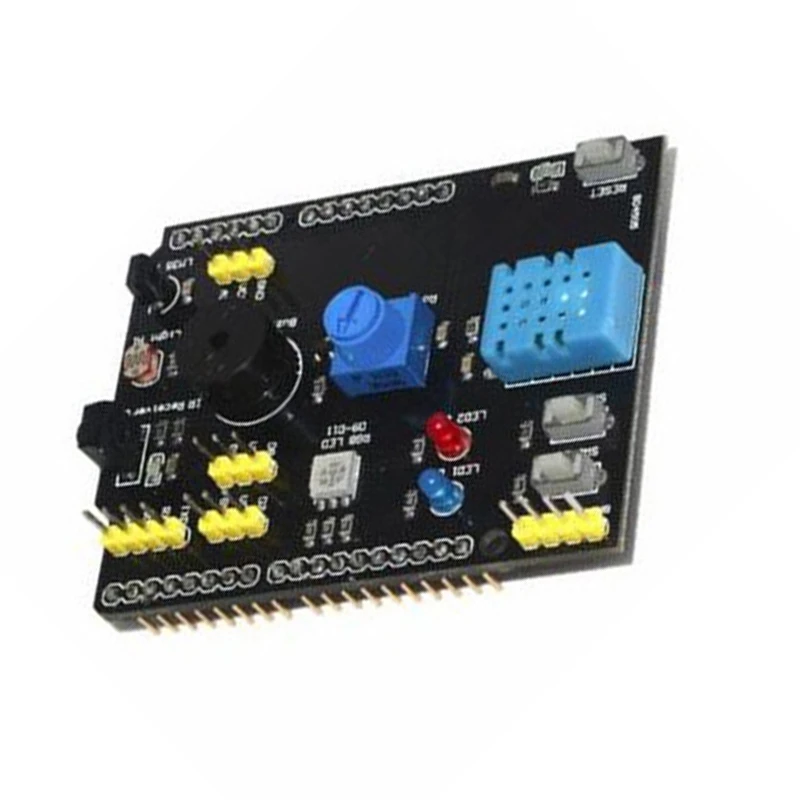 

9-in-1 Multi-Function Expansion Board DHT11 Temperature and Humidity LM35 Temperature Buzzer