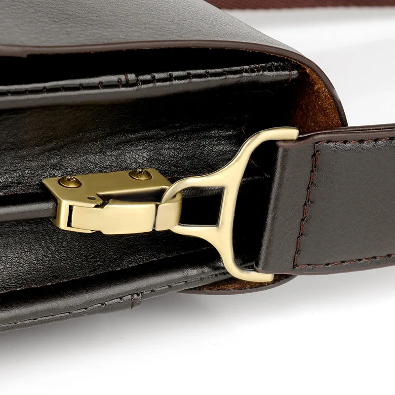 Men Casual Business Leather shoulder Messenger Bag Men's Crossbody male vintage crossbody ipad Laptop briefcase Bags |