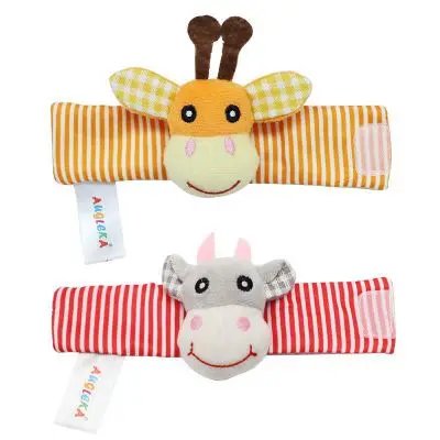 

New Arrival Baby Rattle toy Rattle Set Baby Sensory Toys Foot-finder Socks Wrist Rattle Bracelet Gift