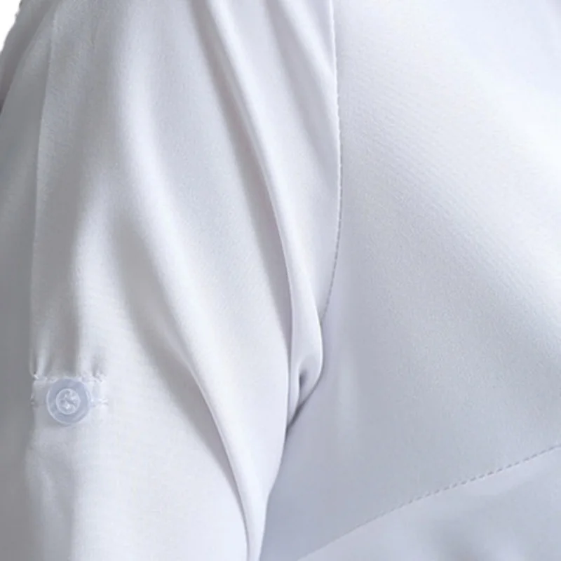 

Women Spring Summer 3/4 Sleeve Elegant Solid Color Blouse Office Lady Button Long Shirts