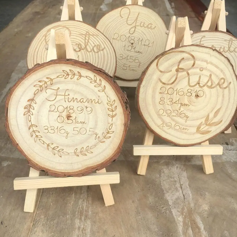 Новорожденный ребенок сувенир Дата вес высота информация день рождения 100 дней