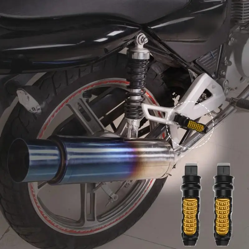 VODOOL универсальные 2 шт мотоциклетные задние Пассажирские подножки педали