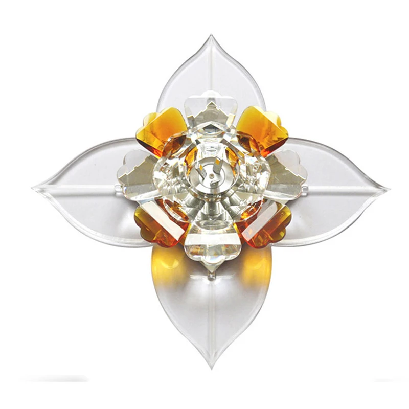 Современные короткие потолочные светильники led 5 Вт хрустальные коридорные для